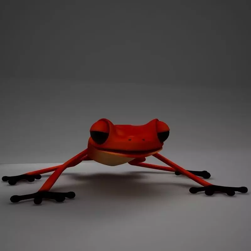 Poison Arrow Frog 3D model