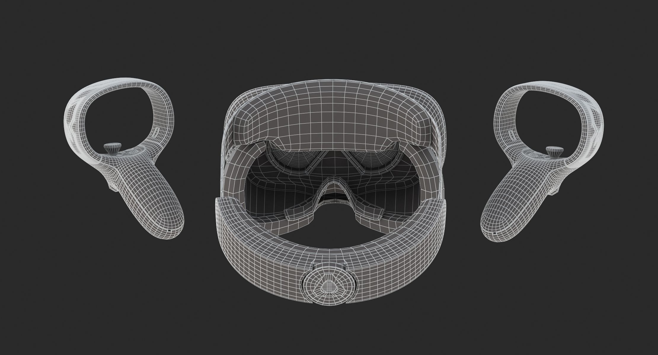 HTC Vive Cosmos Set 3D model_15