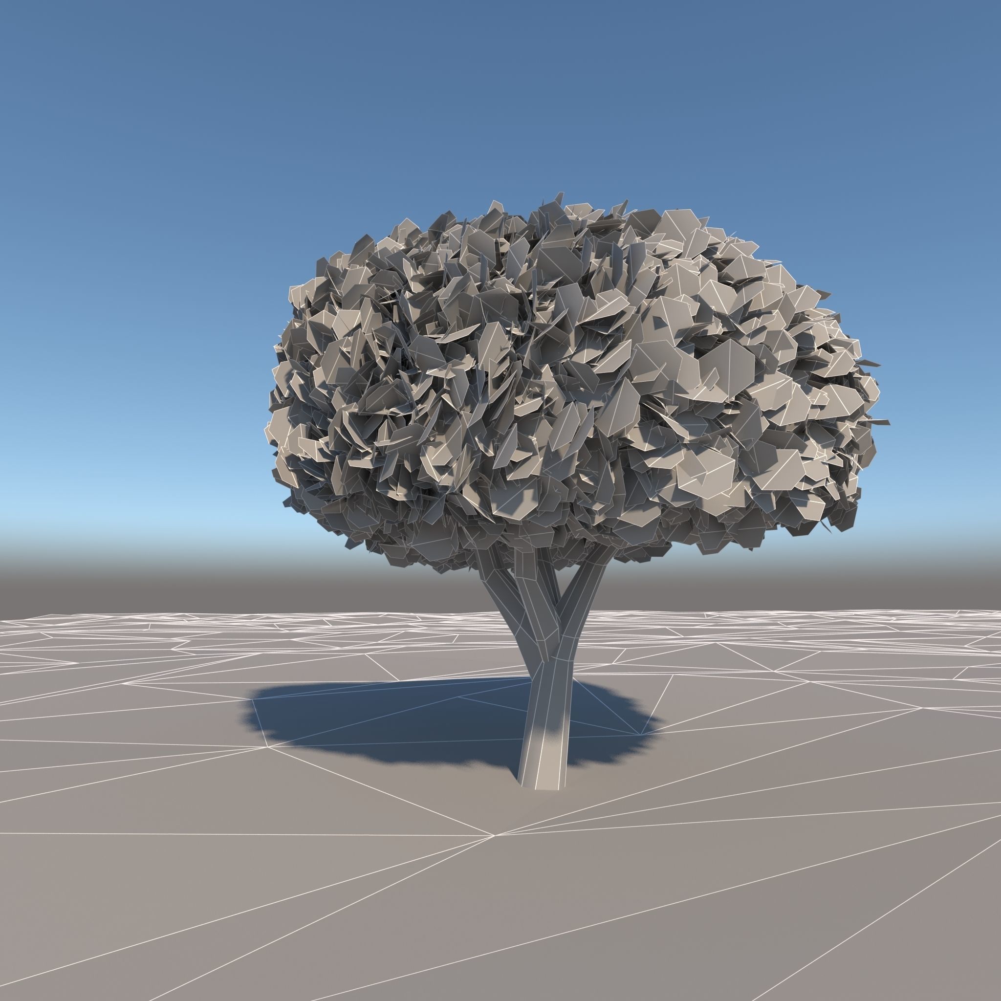Toon Tree Pack 3D model_9