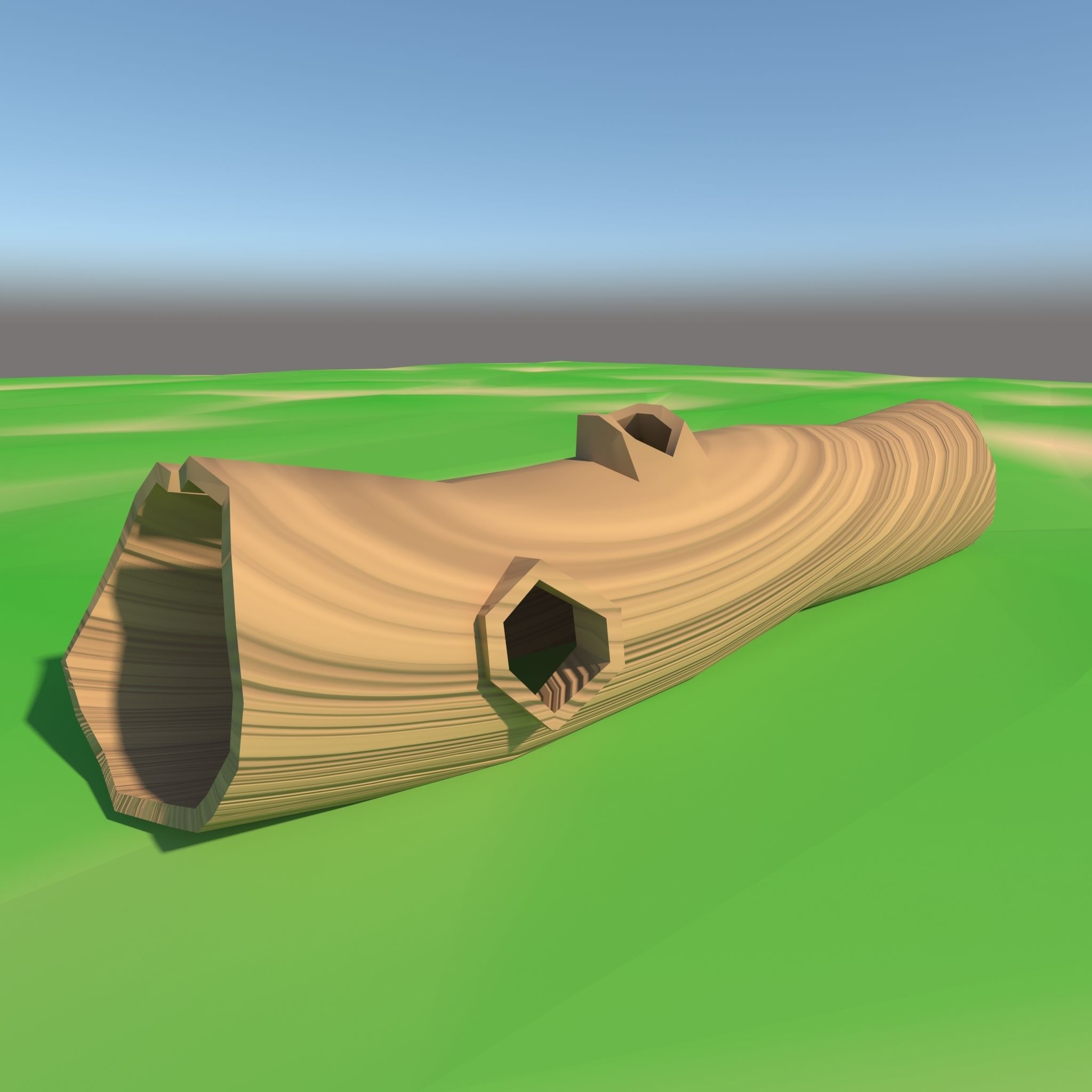 Toon Tree Pack 3D model_12