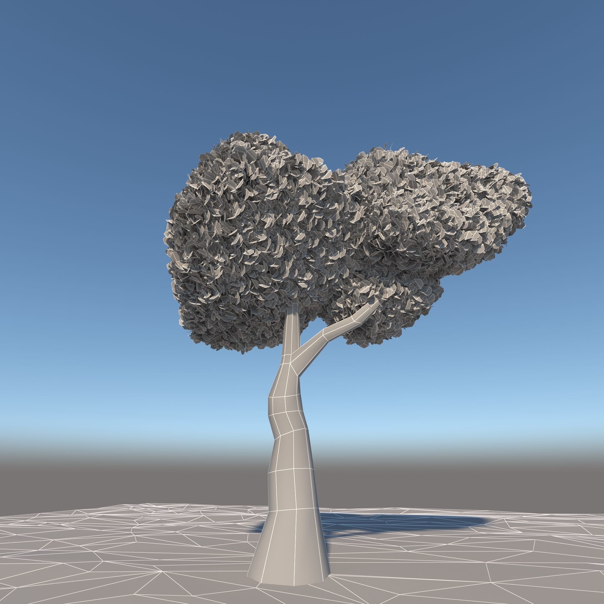 Toon Tree Pack 3D model_5