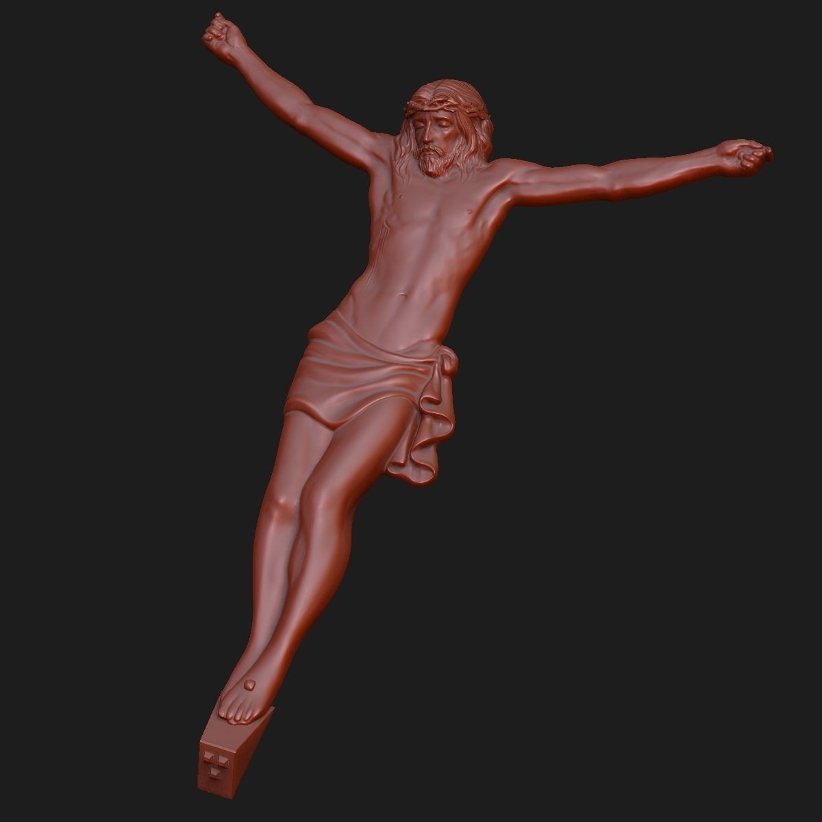 Jesus Christ 3D print model 3D print model_6