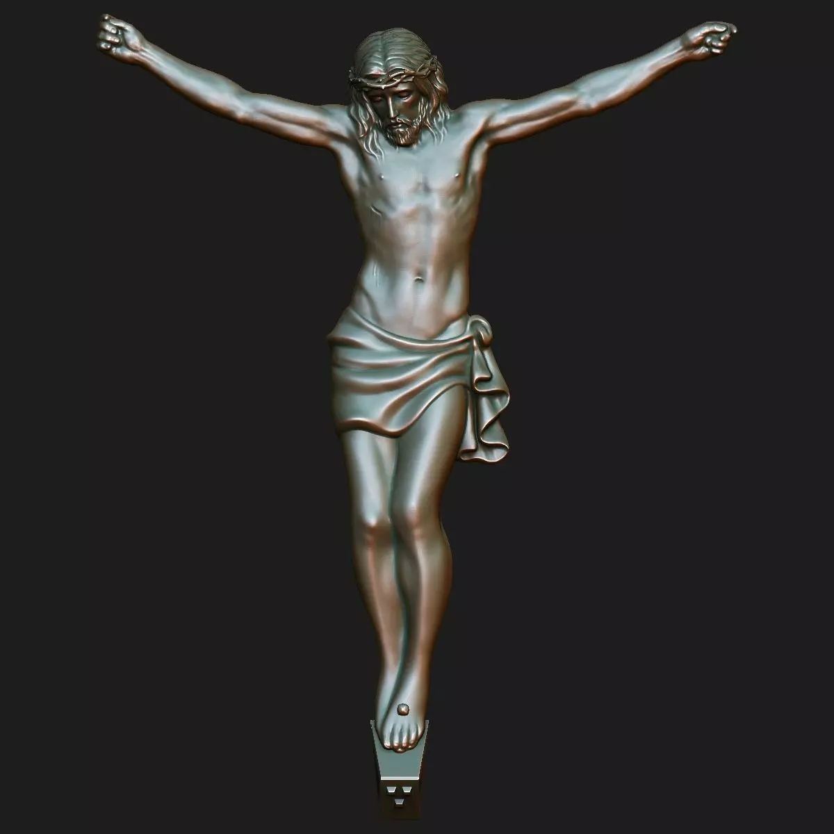 Jesus Christ 3D print model 3D print model_0