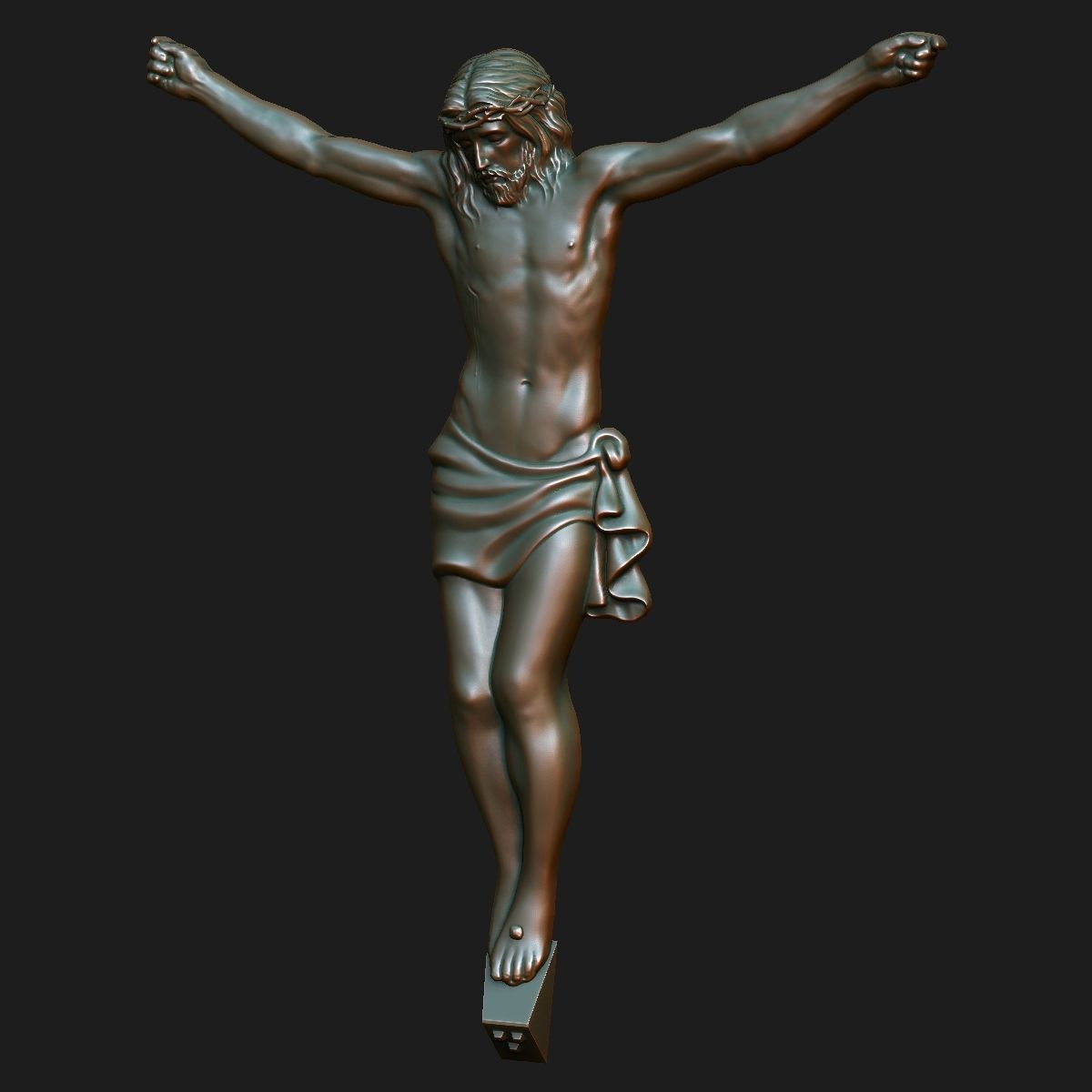 Jesus Christ 3D print model 3D print model_1