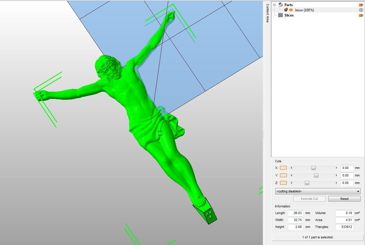 Jesus Christ 3D print model 3D print model_9