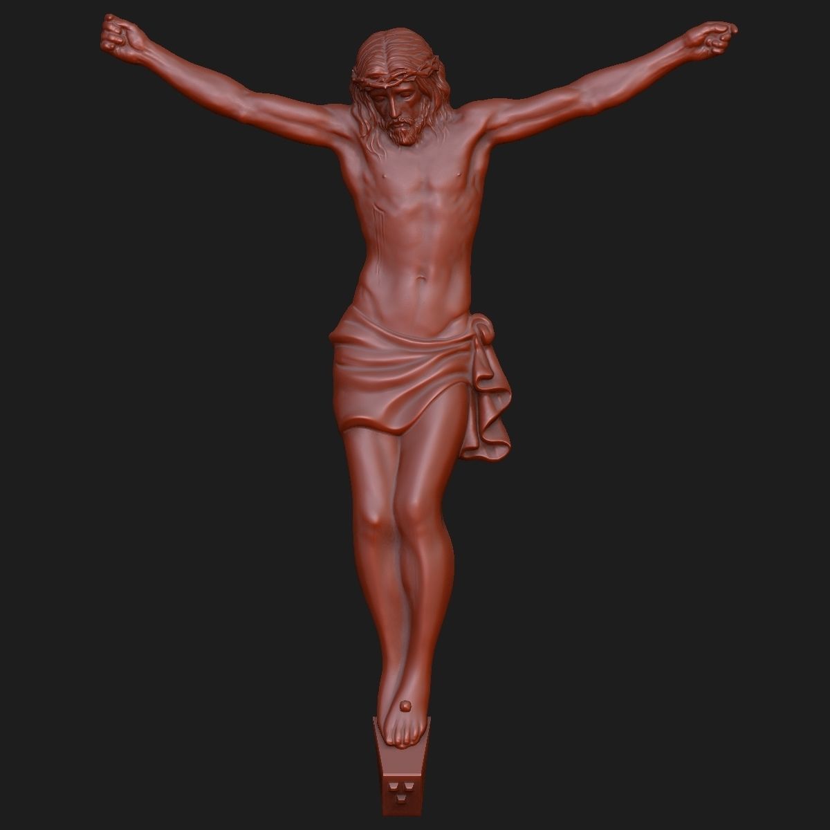 Jesus Christ 3D print model 3D print model_5
