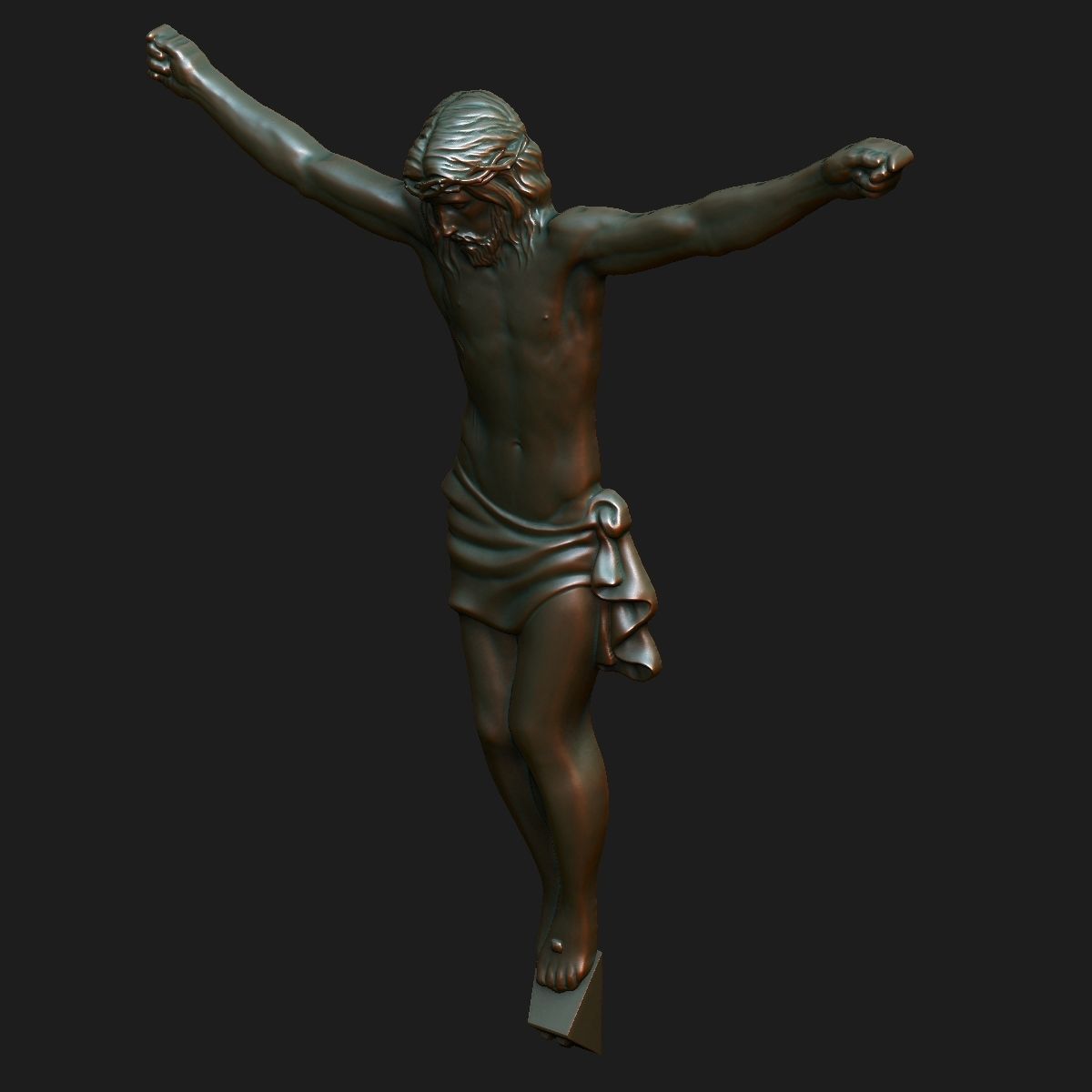 Jesus Christ 3D print model 3D print model_2