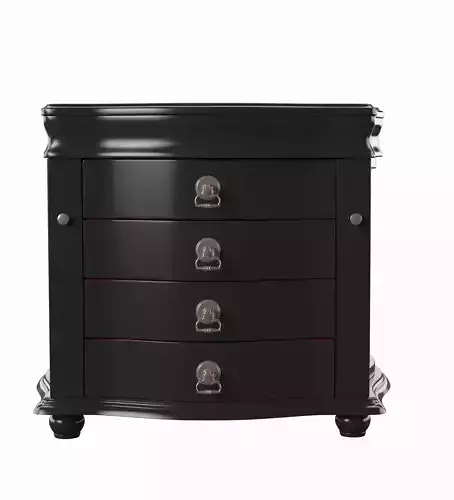 Drawers nightstand with four