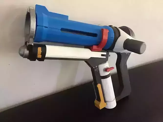 Overwatch Mei freeze gun 3D print model