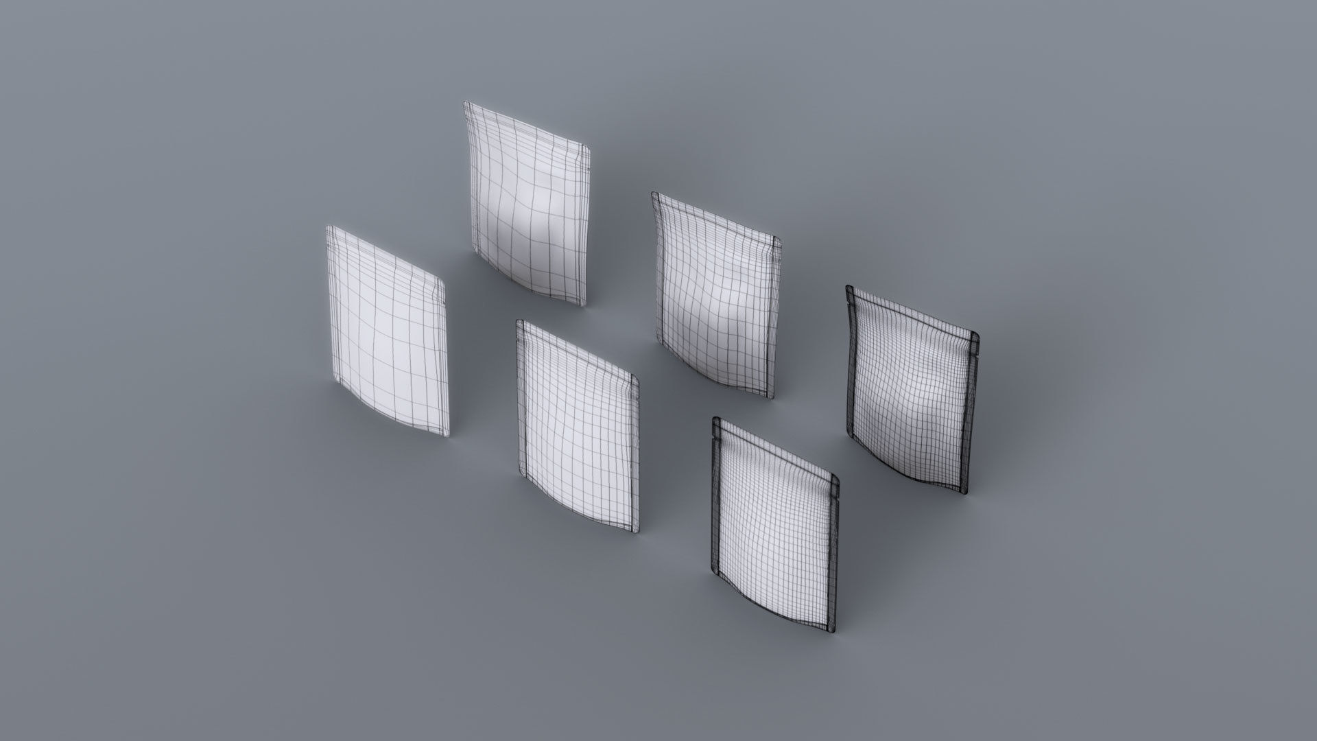 Processed Food Pouch 3D model_8