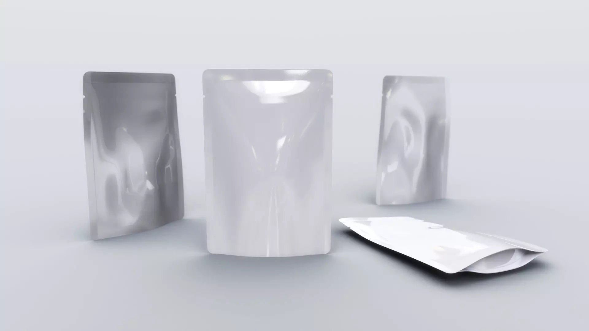 Processed Food Pouch 3D model_0