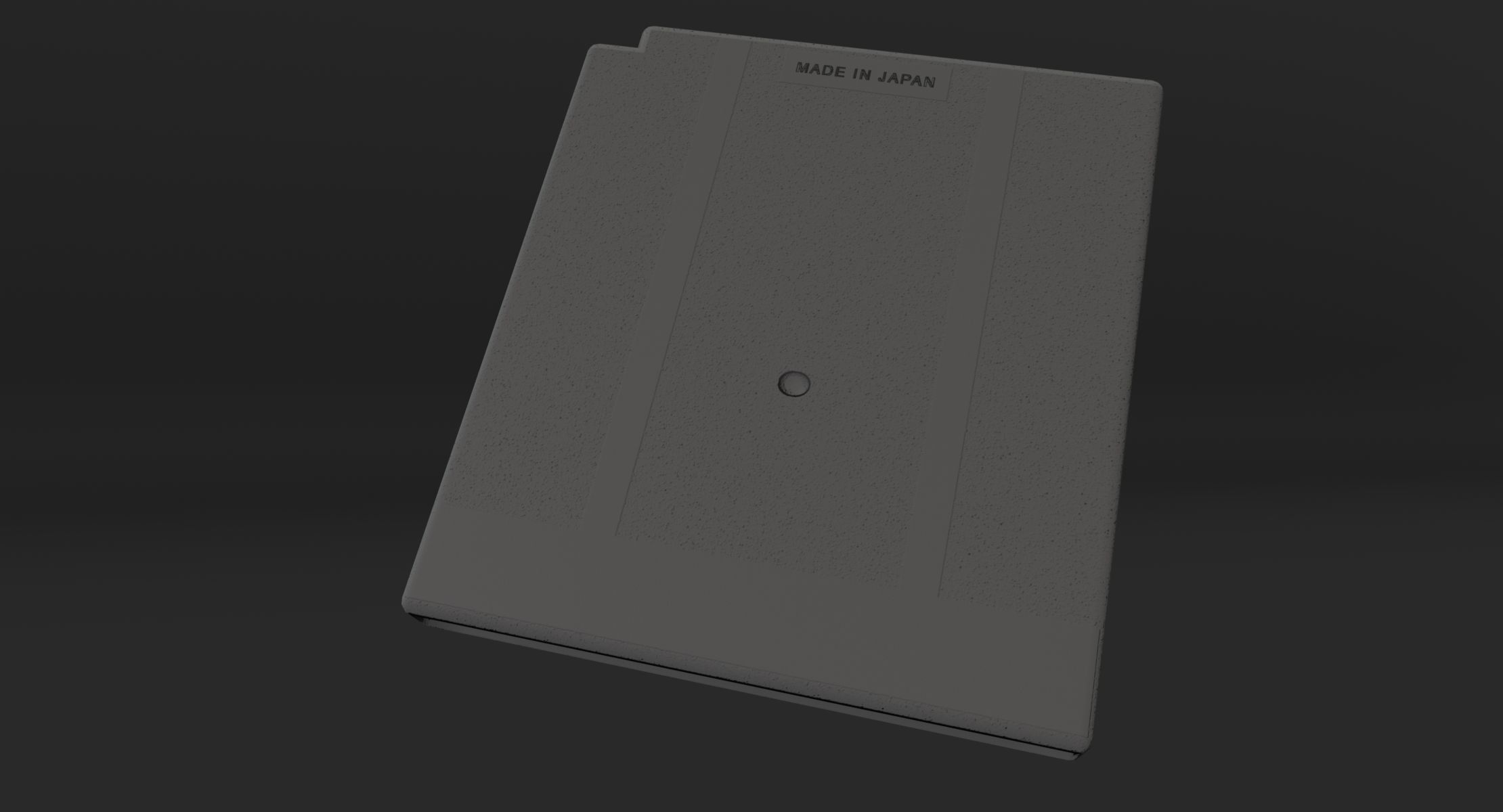 Nintendo Game Boy Low-poly 3D model_8