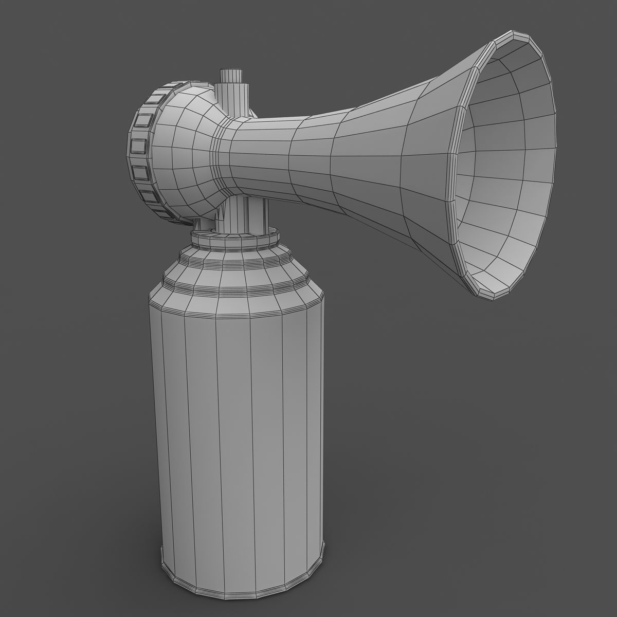 Air Horn  3D model_5