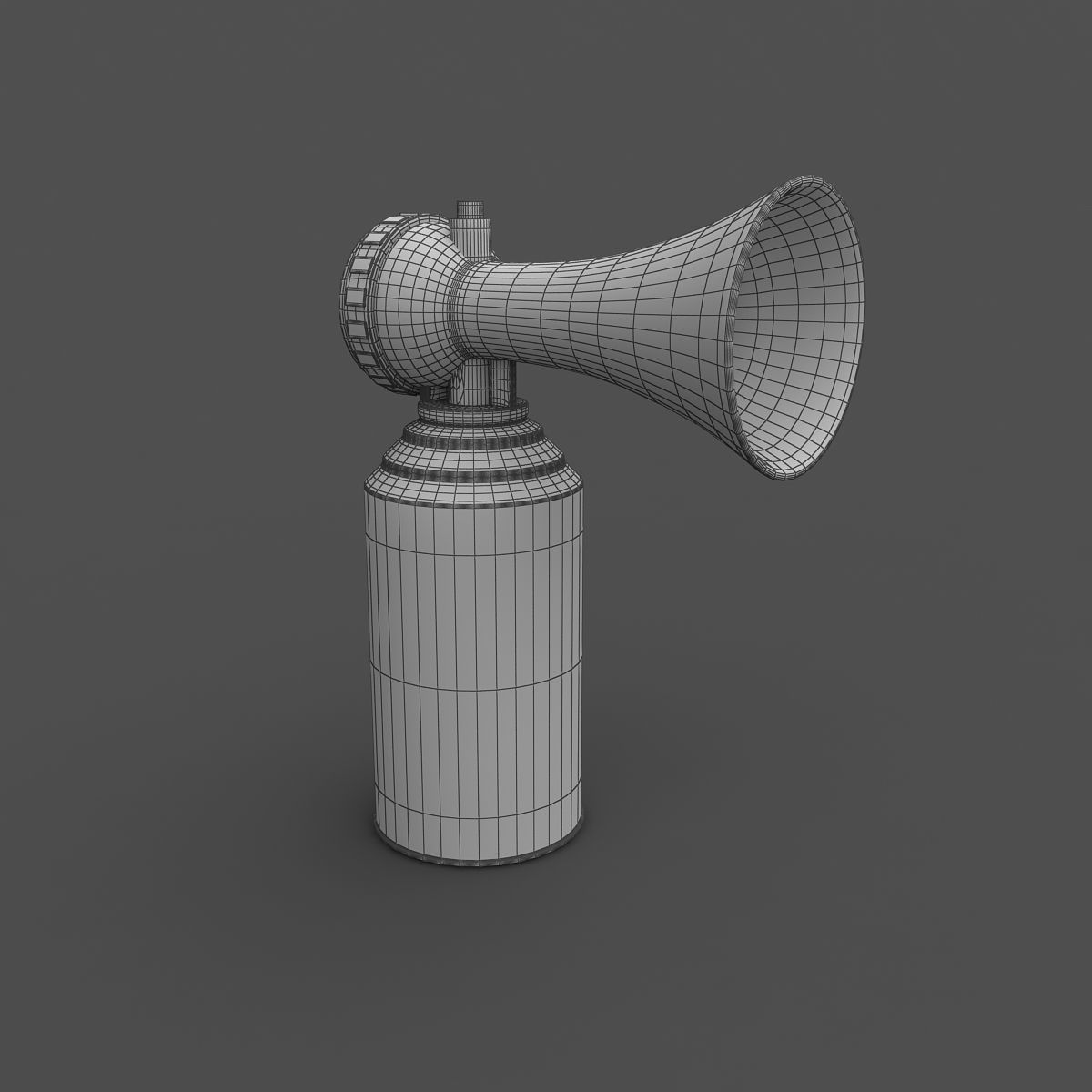Air Horn  3D model_4