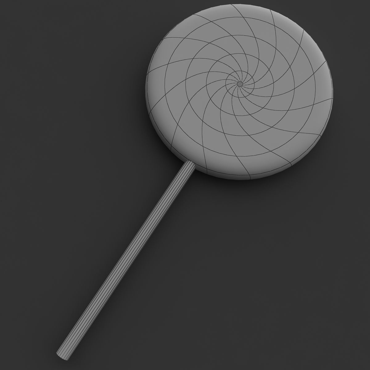 CANDY lollipop 3D model_3