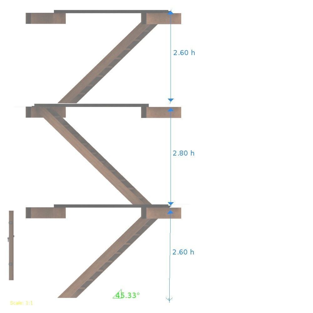 Low Poly watch tower Low-poly 3D model_5