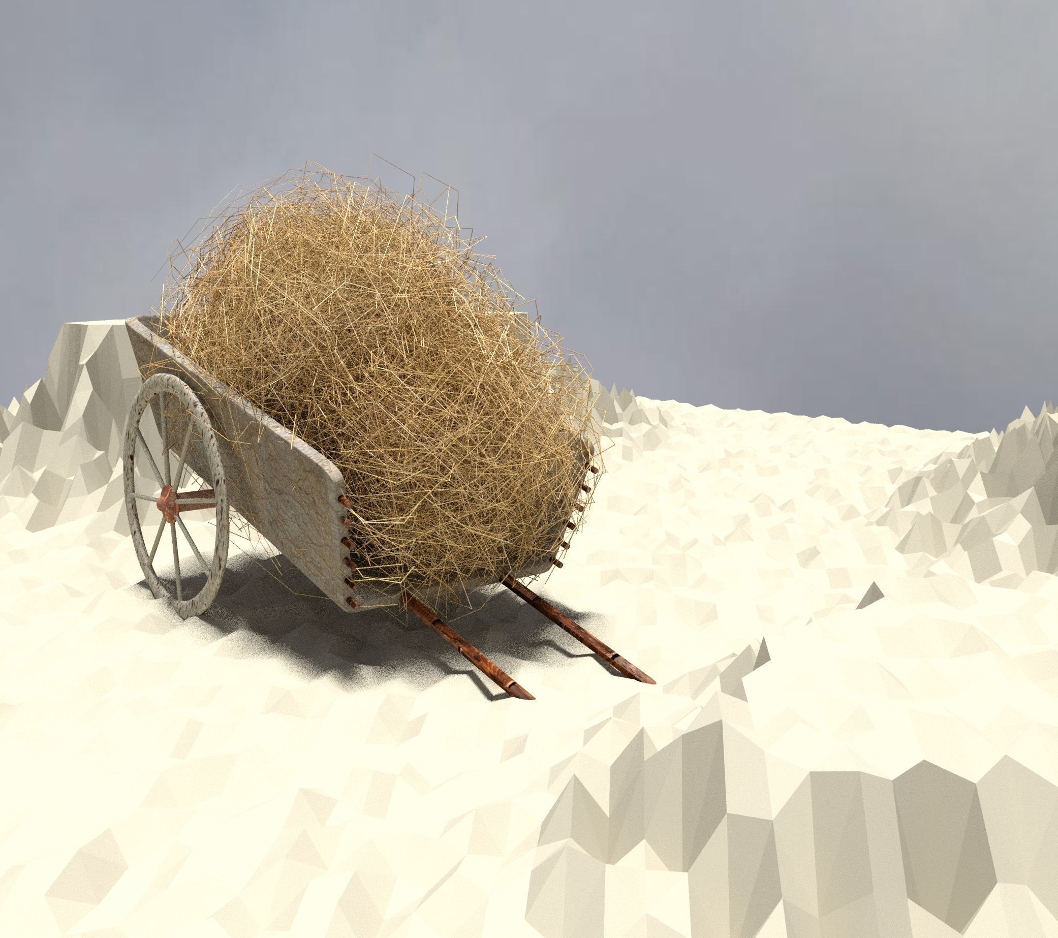 A sweet wagon Free 3D model_2