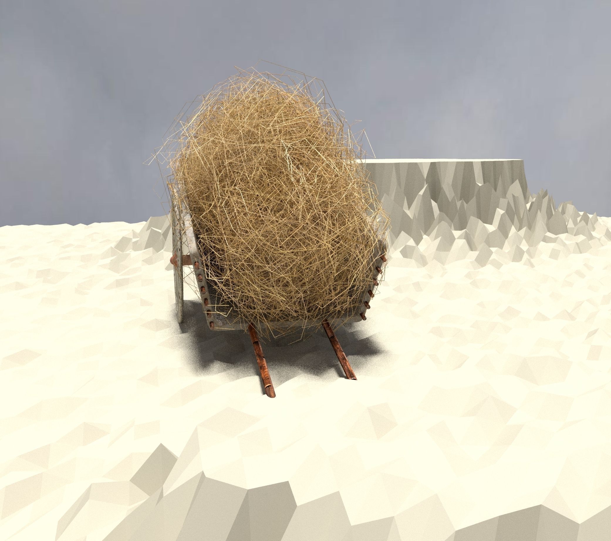 A sweet wagon Free 3D model_3