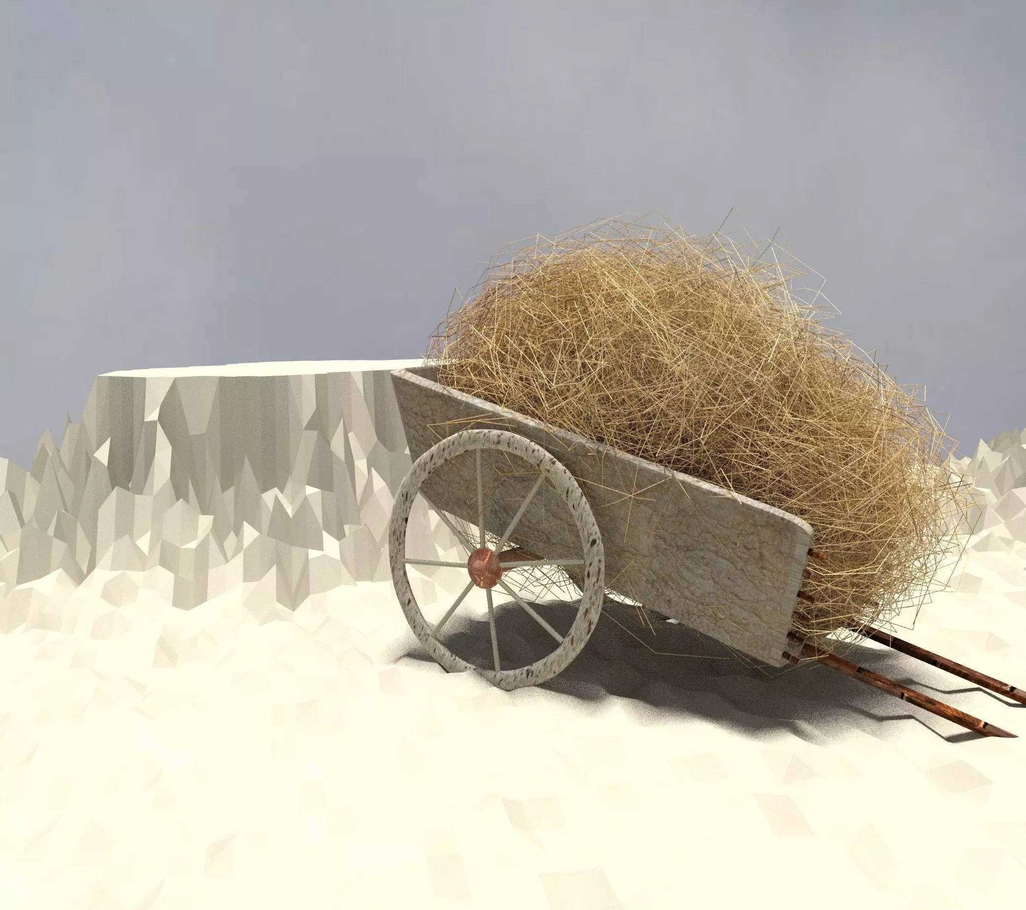 A sweet wagon Free 3D model_0