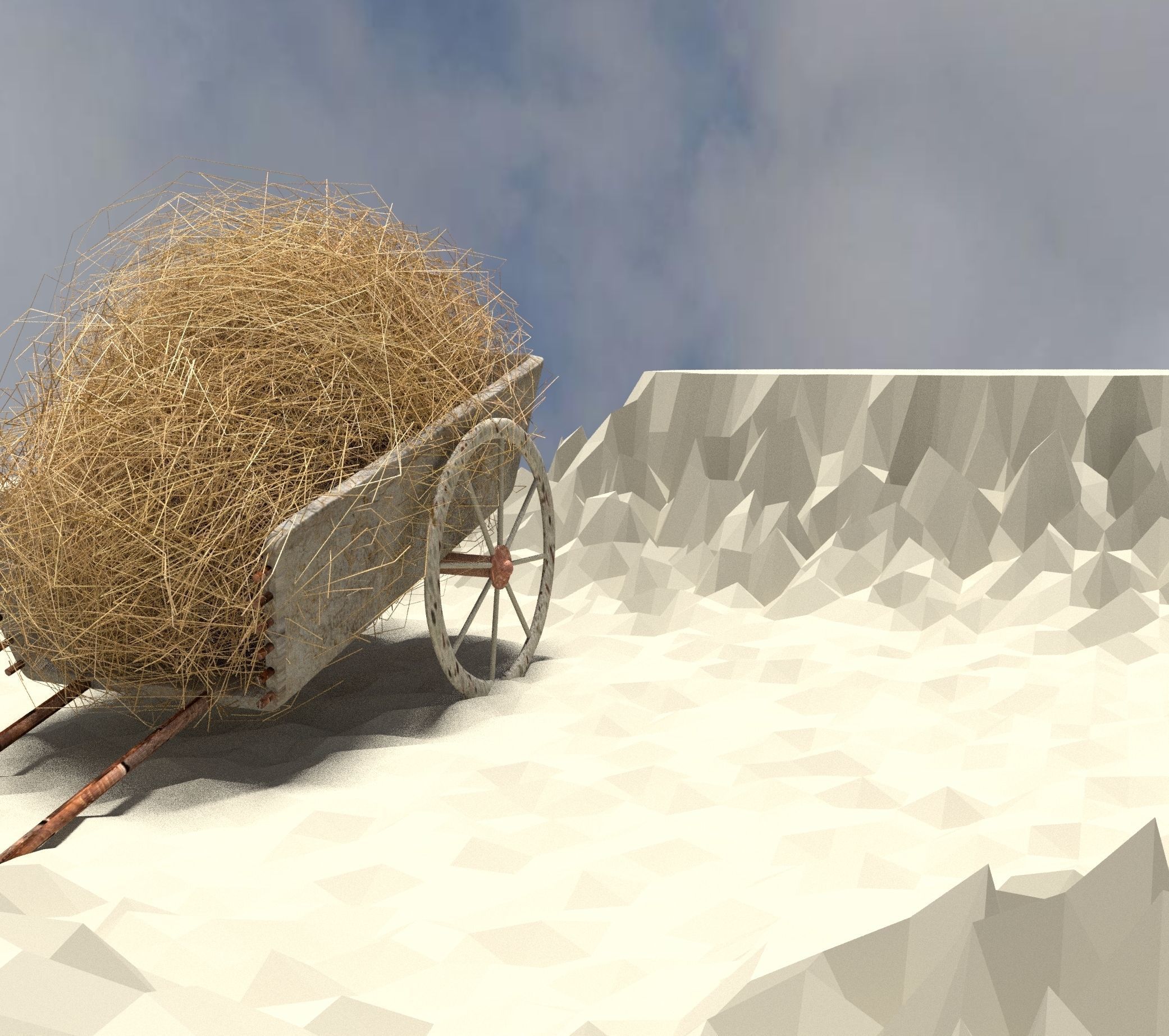 A sweet wagon Free 3D model_4