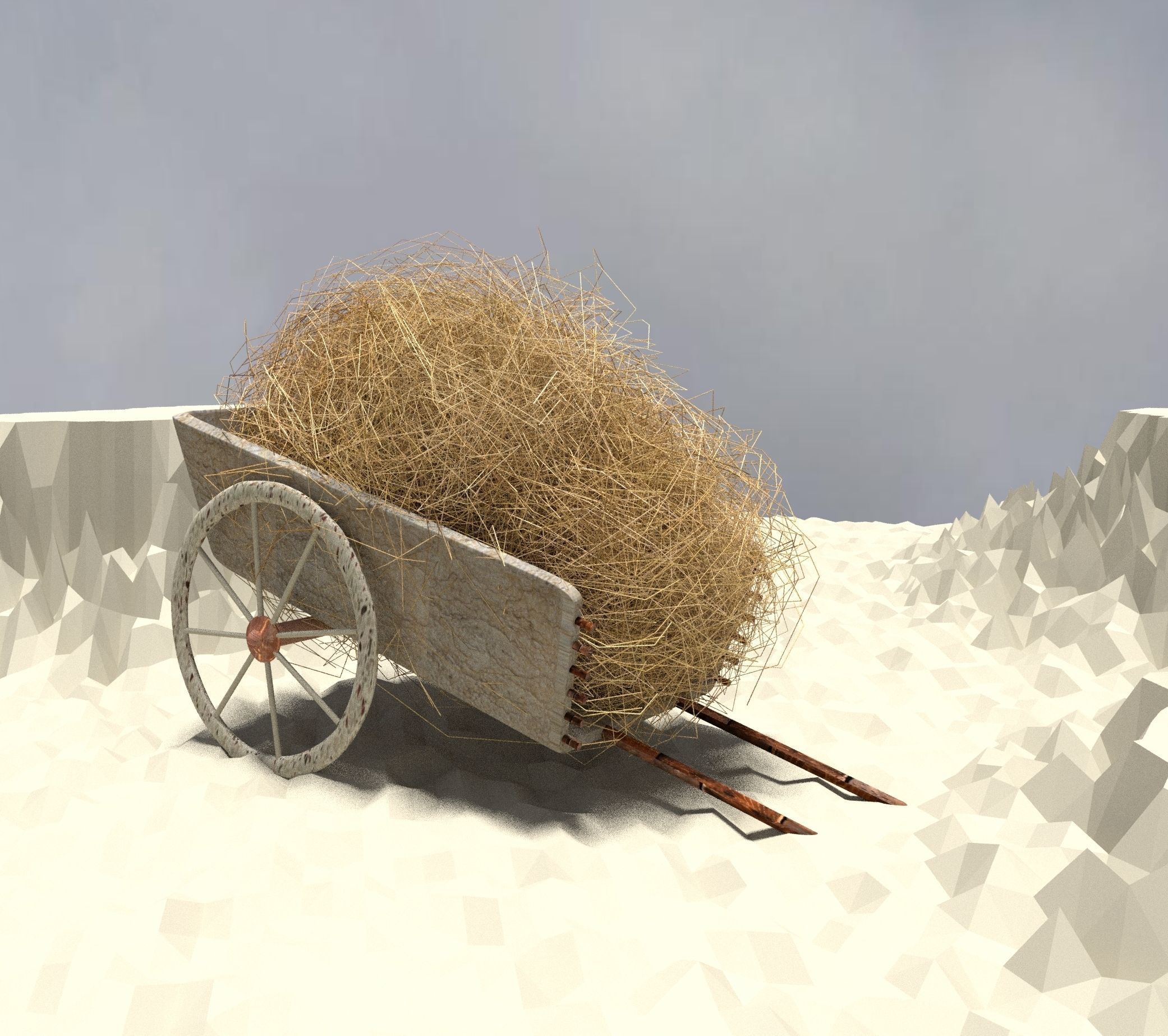 A sweet wagon Free 3D model_1