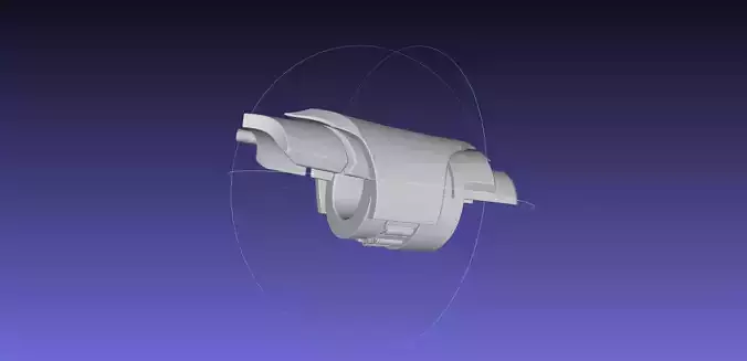 RWBY Ember Celica Yangs Shotgun Gauntlet Model 3D print model