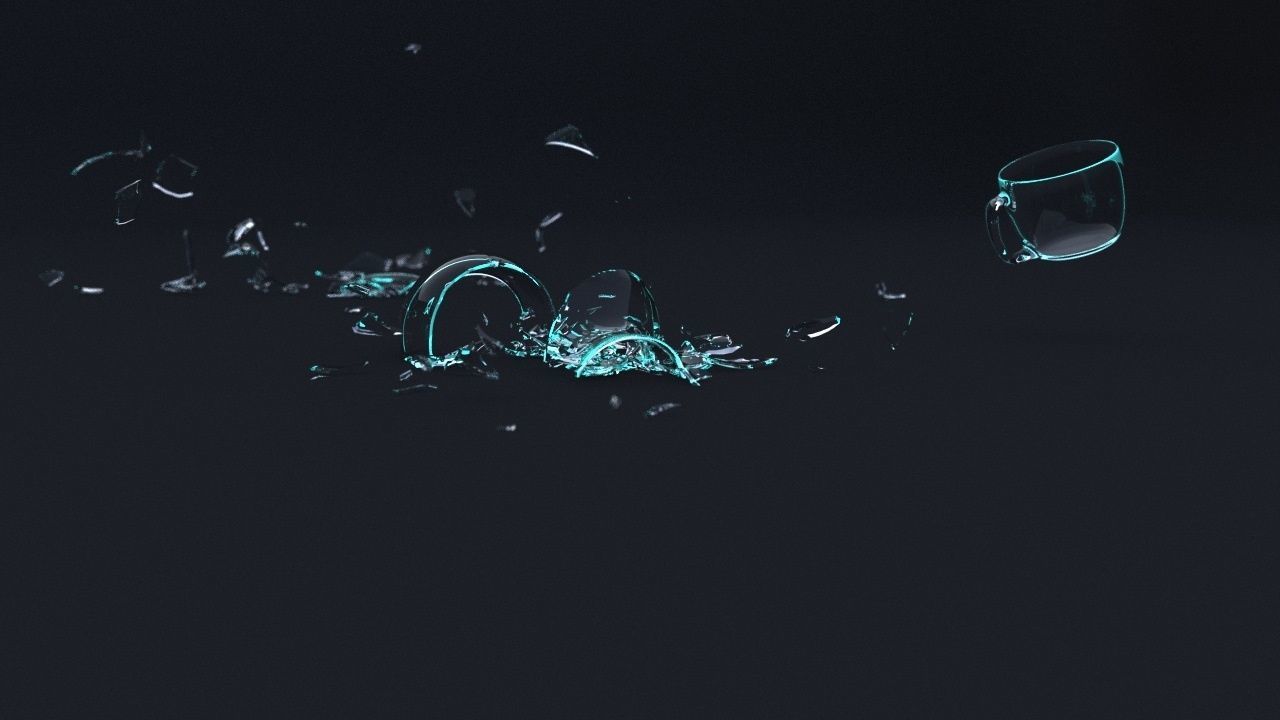 Glass-Broken-Animation 3D model_3