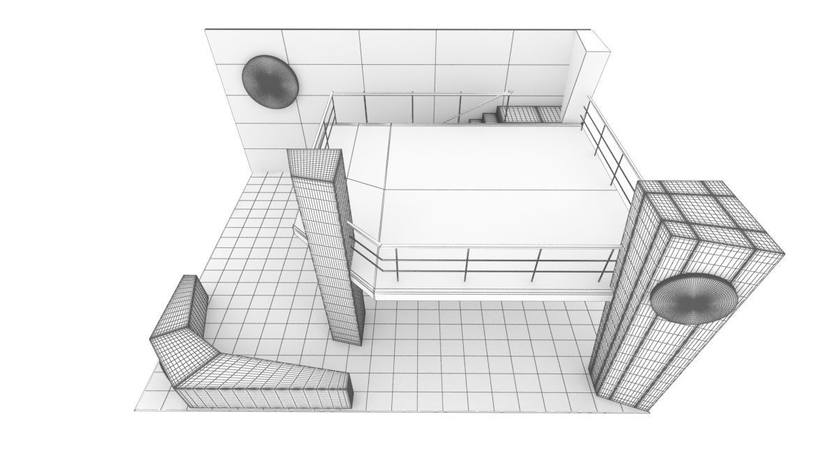 Stand for mining 3D model_11