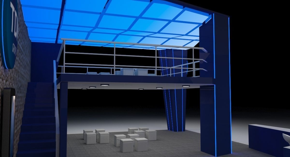 Stand for mining 3D model_8