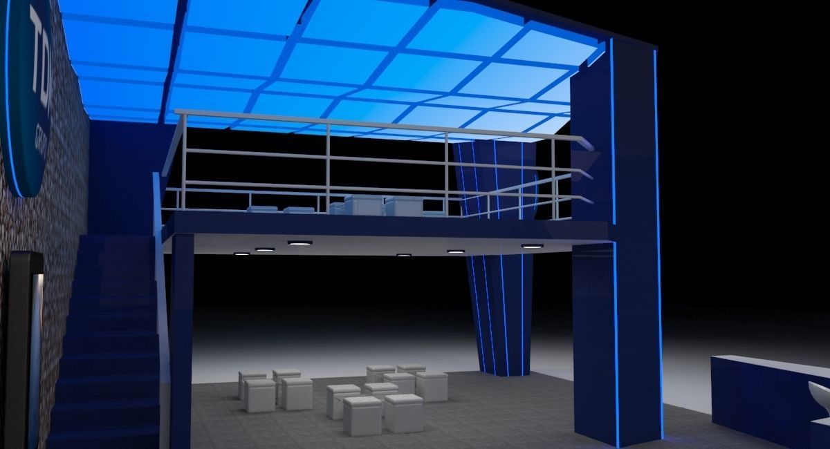 Stand for mining 3D model_6