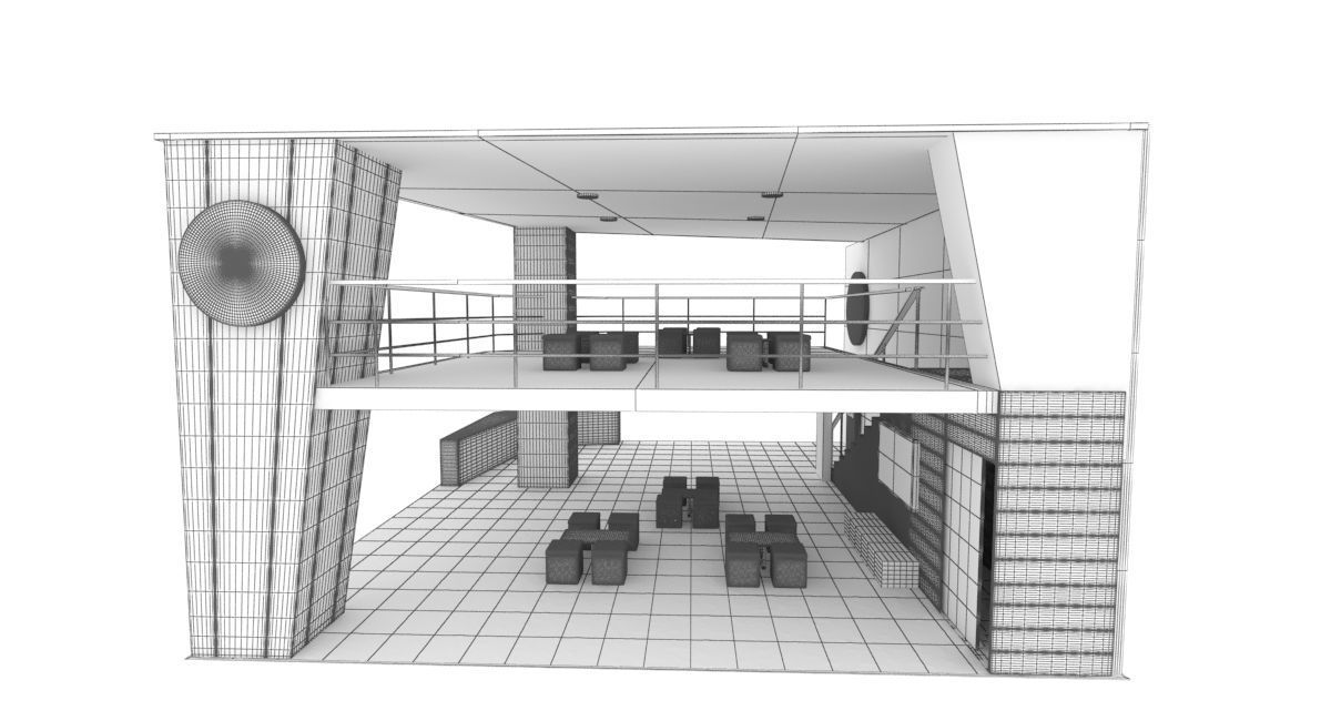 Stand for mining 3D model_12