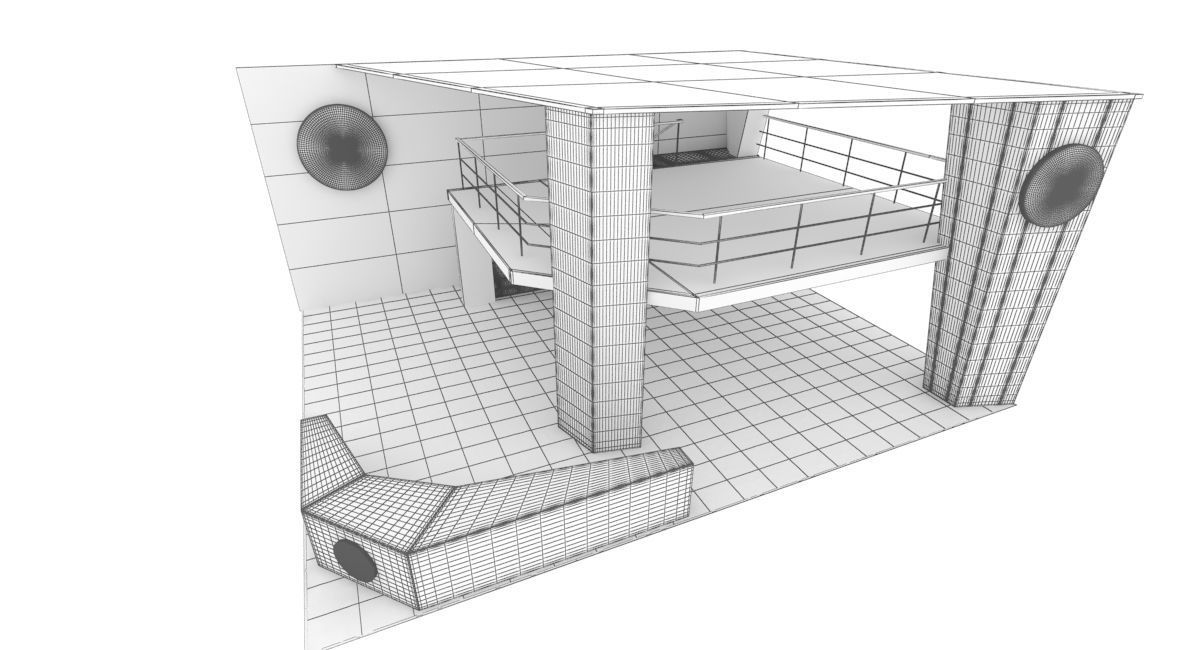 Stand for mining 3D model_9
