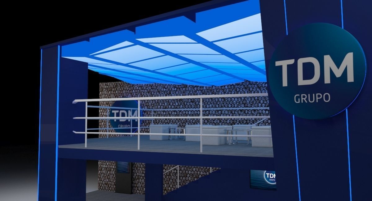 Stand for mining 3D model_4