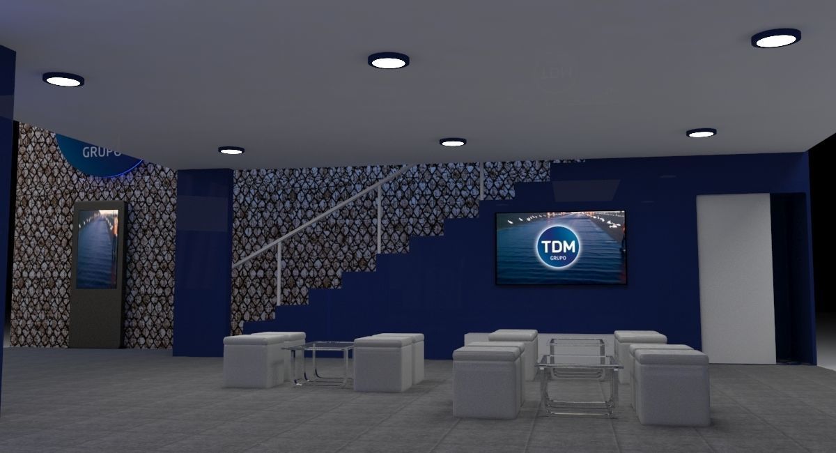 Stand for mining 3D model_3