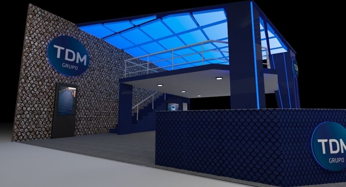 Stand for mining 3D model_7