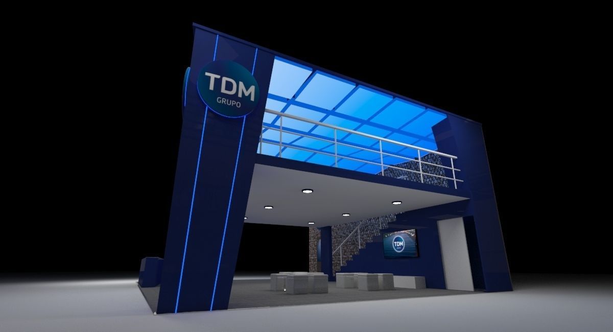 Stand for mining 3D model_1