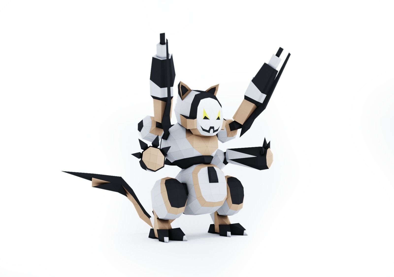 Cat-bot 3D model