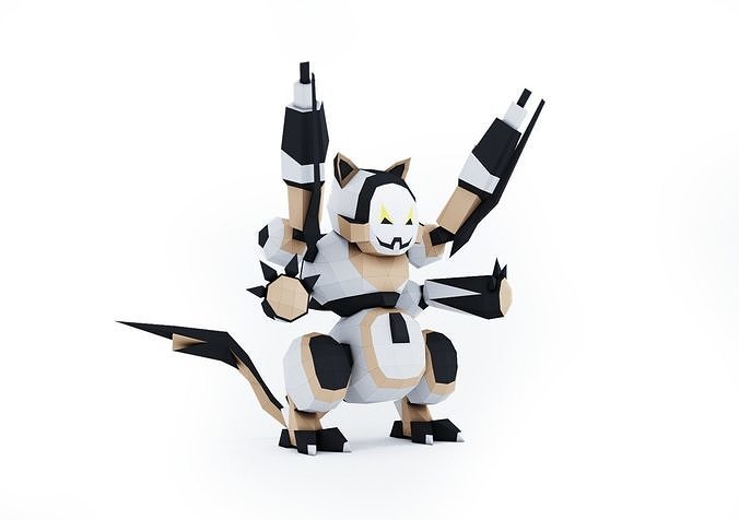 Cat-bot 3D model