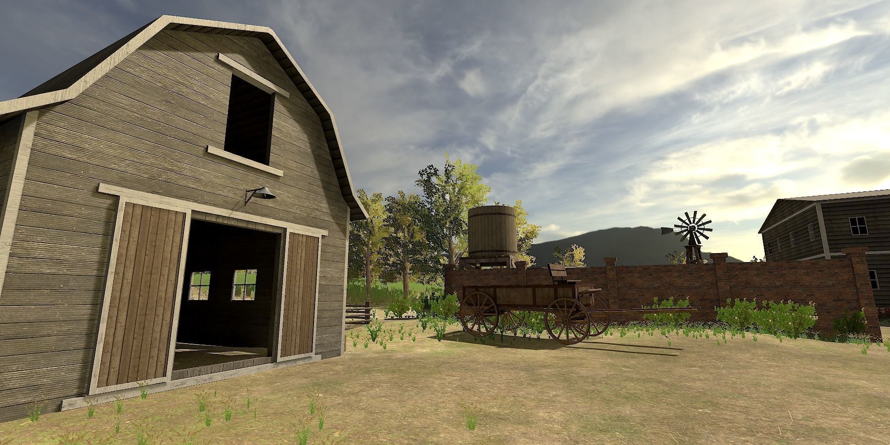 Wild Western Pack Unity3D Low-poly 3D model_11