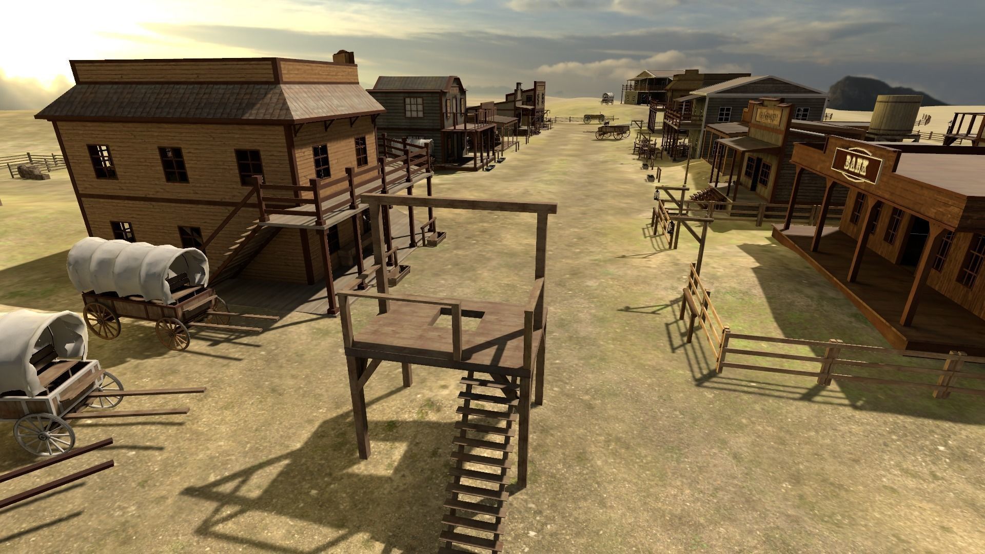 Wild Western Pack Unity3D Low-poly 3D model_14