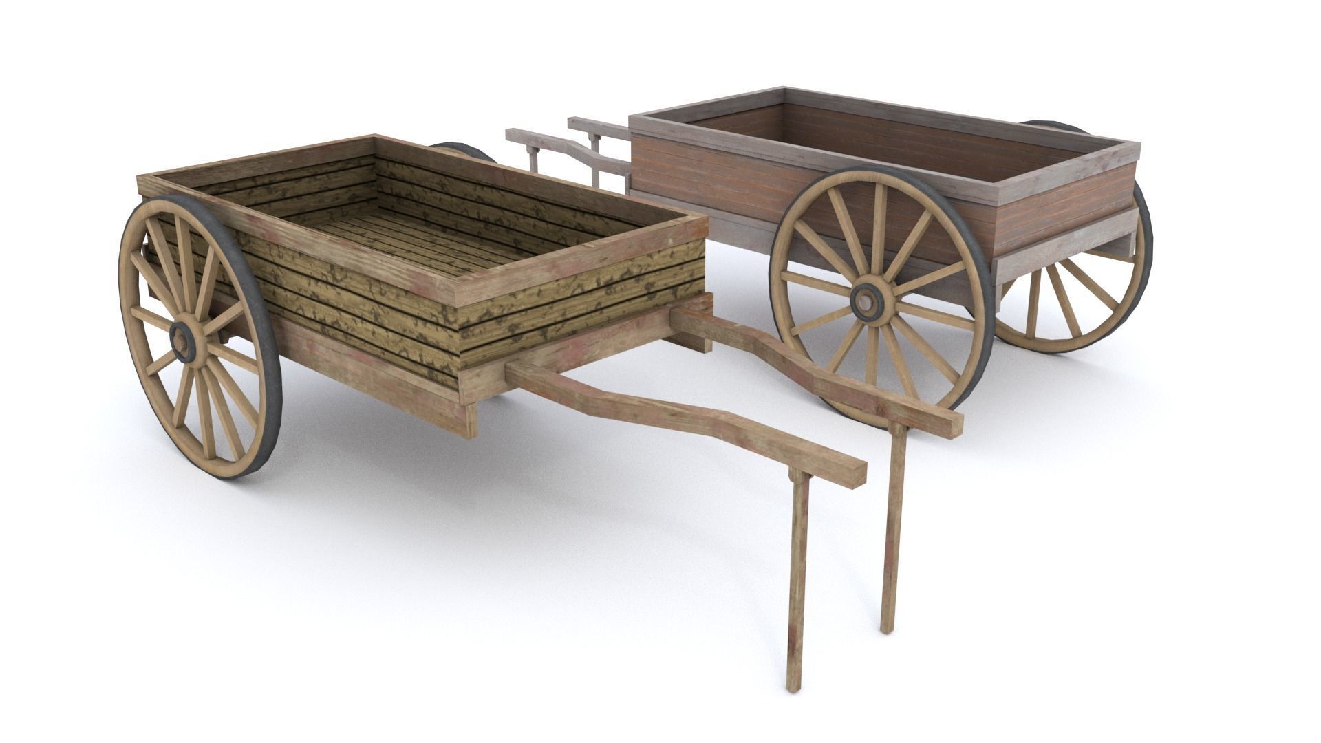 Wild Western Pack Unity3D Low-poly 3D model_29