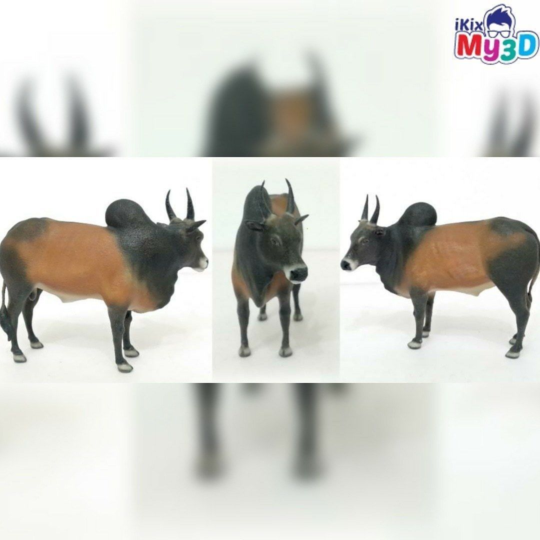Bull - 3D figurine online 3D print model_8