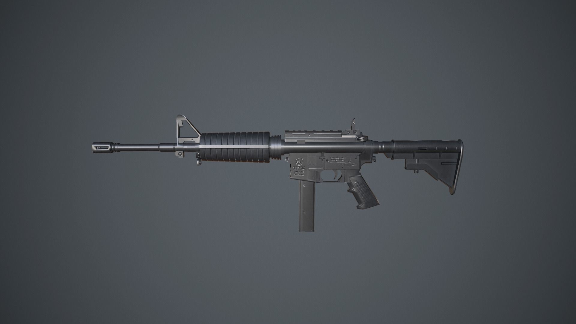 Modern Rifle Packs 3D Model Collection_16
