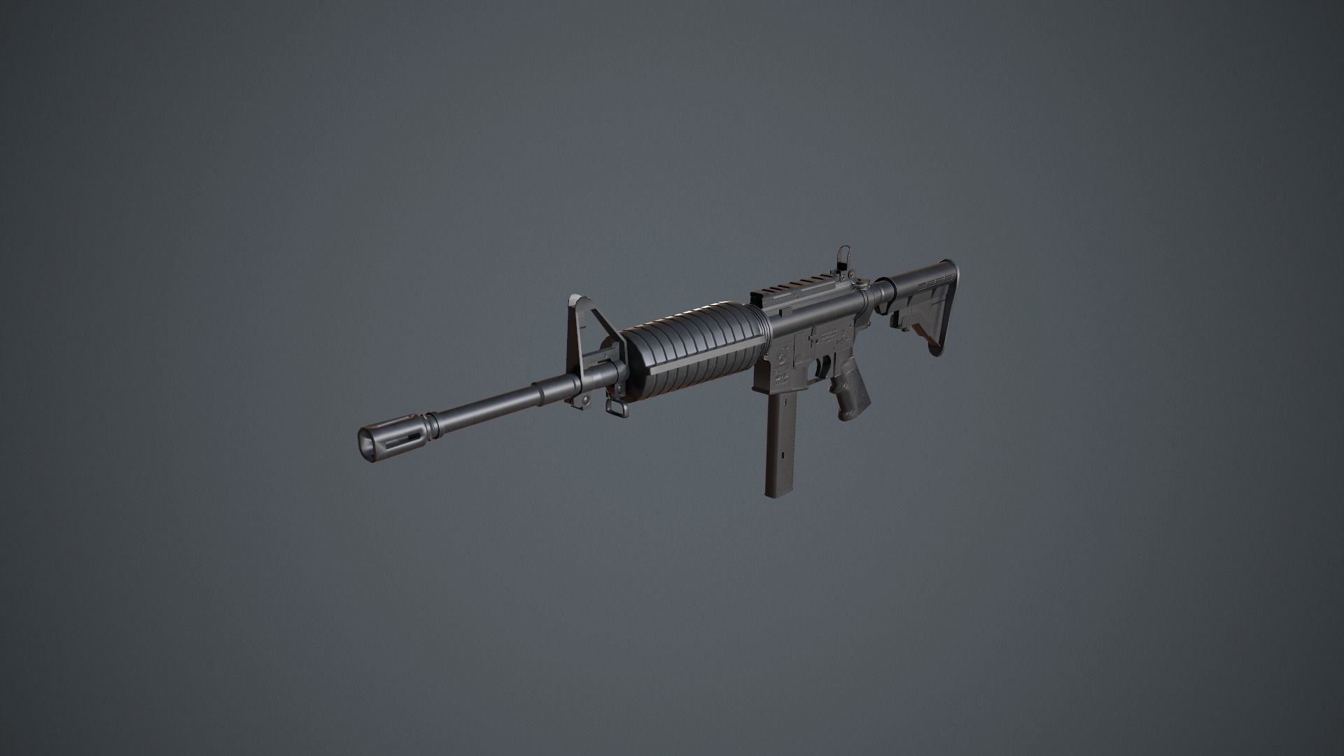Modern Rifle Packs 3D Model Collection_18