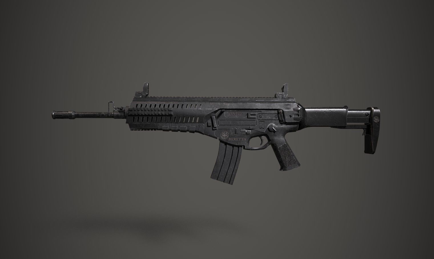 Modern Rifle Packs 3D Model Collection_6