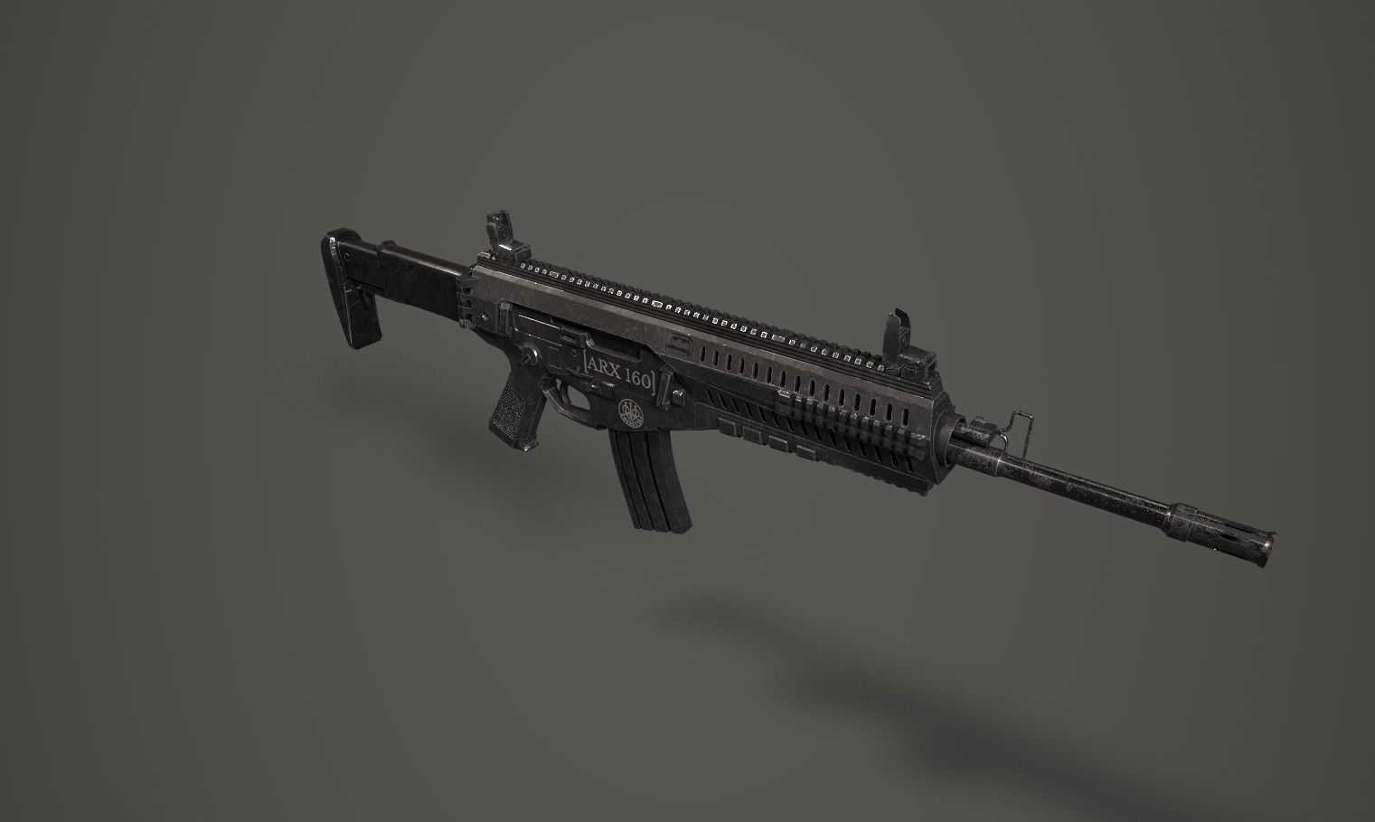 Modern Rifle Packs 3D Model Collection_8