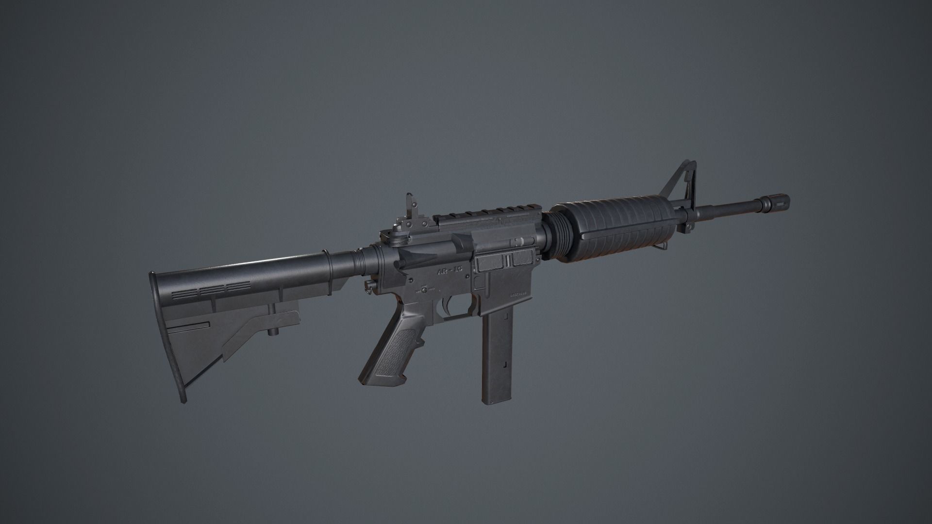 Modern Rifle Packs 3D Model Collection_19