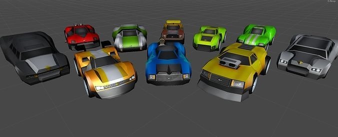 CARS by TGS 3D Model Collection