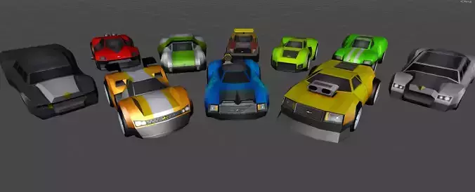 CARS by TGS 3D Model Collection