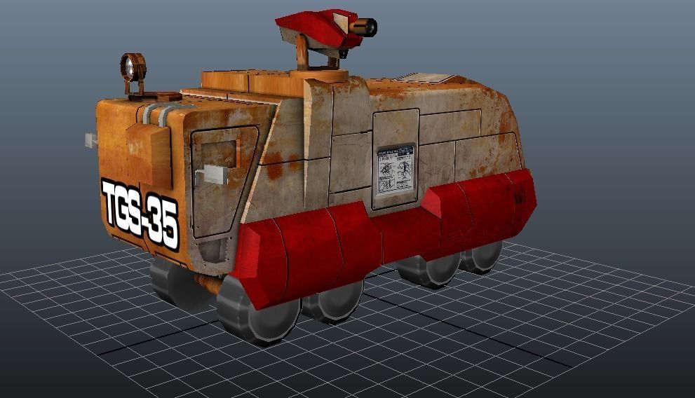 SCi-FI TRUCKS 3D Model Collection_1